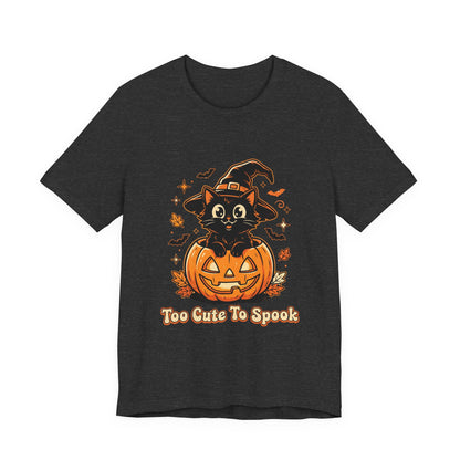 Cat Halloween Unisex Jersey Short Sleeve Tee