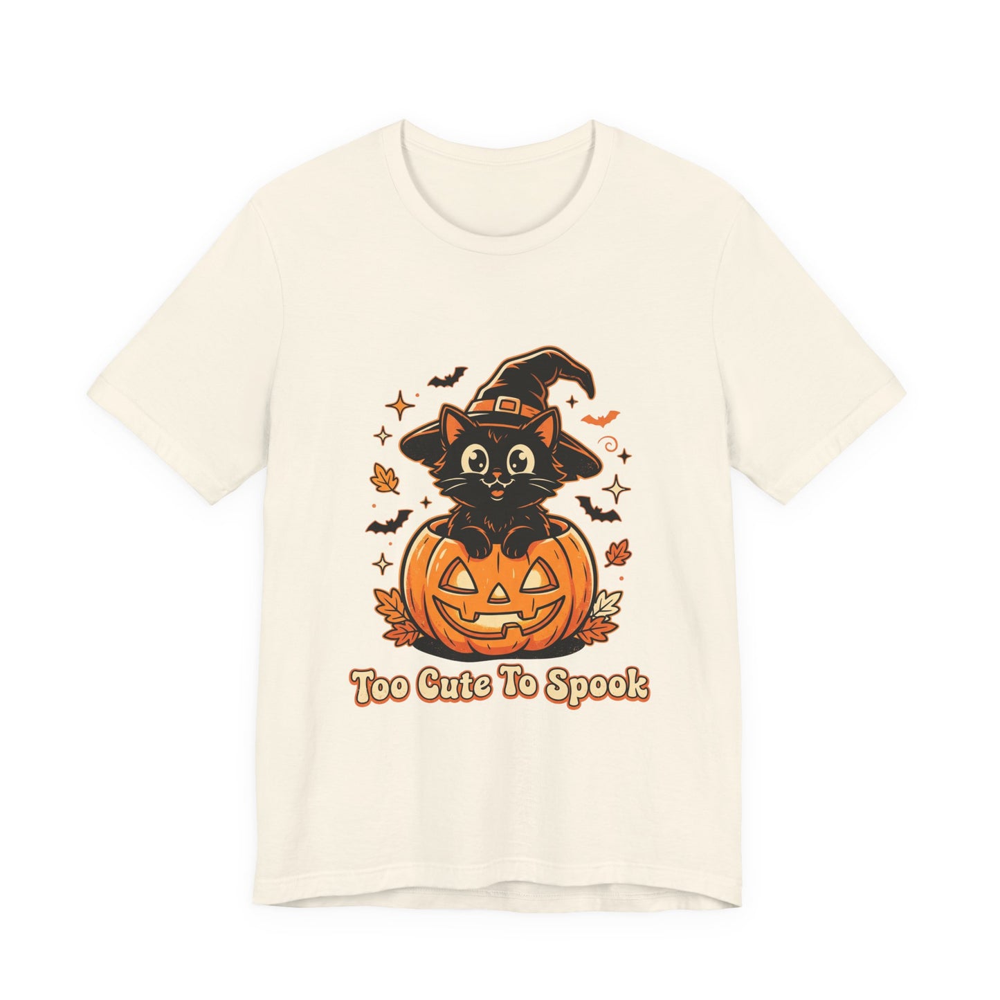 Cat Halloween Unisex Jersey Short Sleeve Tee