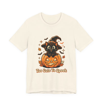Cat Halloween Unisex Jersey Short Sleeve Tee