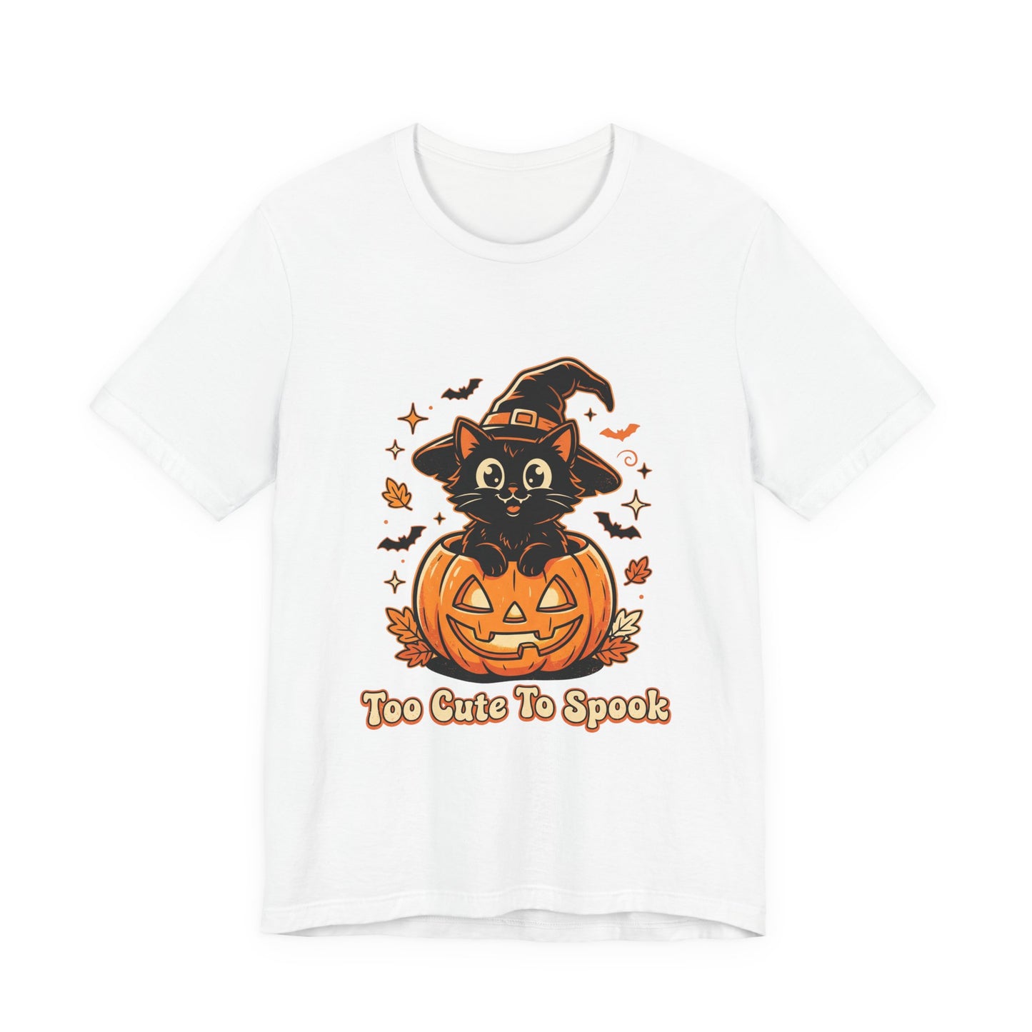 Cat Halloween Unisex Jersey Short Sleeve Tee
