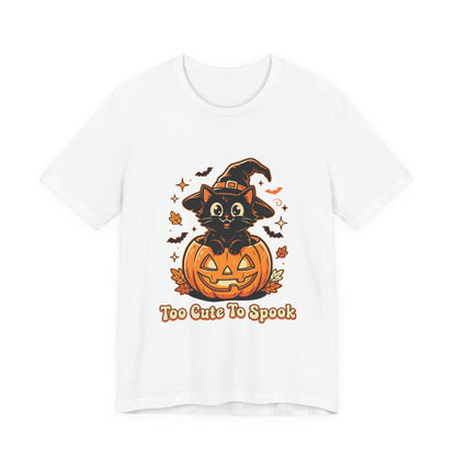 Cat Halloween Unisex Jersey Short Sleeve Tee