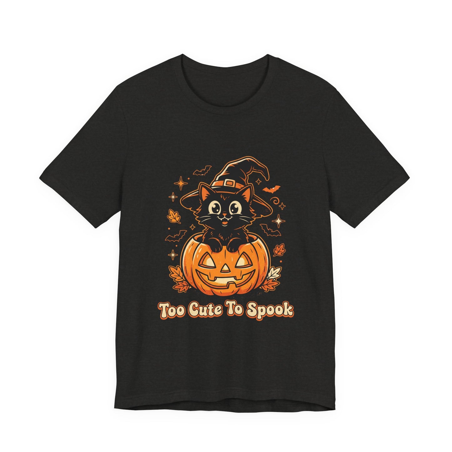 Cat Halloween Unisex Jersey Short Sleeve Tee