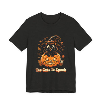 Cat Halloween Unisex Jersey Short Sleeve Tee